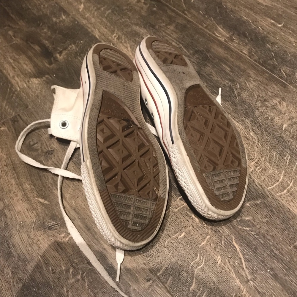 White High Top Converse